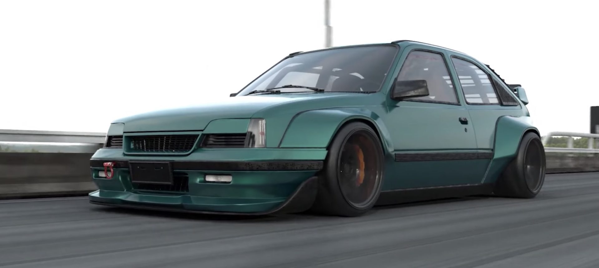 Se Her Gut Har Bygget Den Vildeste Widebody Opel Kadett