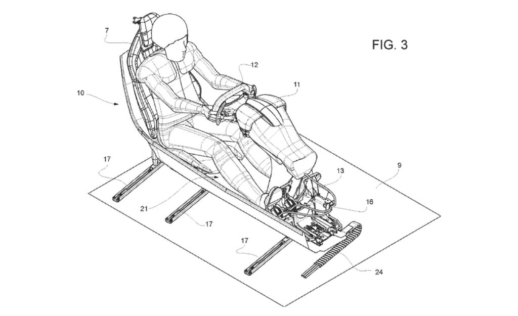 Ferrari wants a patent for crazy equipment for cars