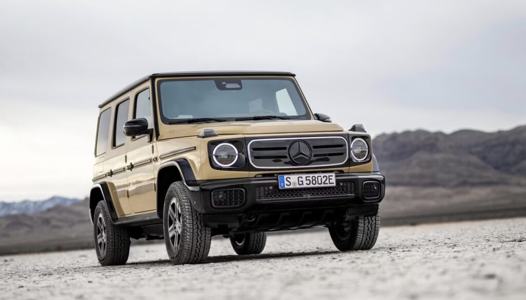 Then it happened: The all-new Mercedes G-Class gets an electric motor