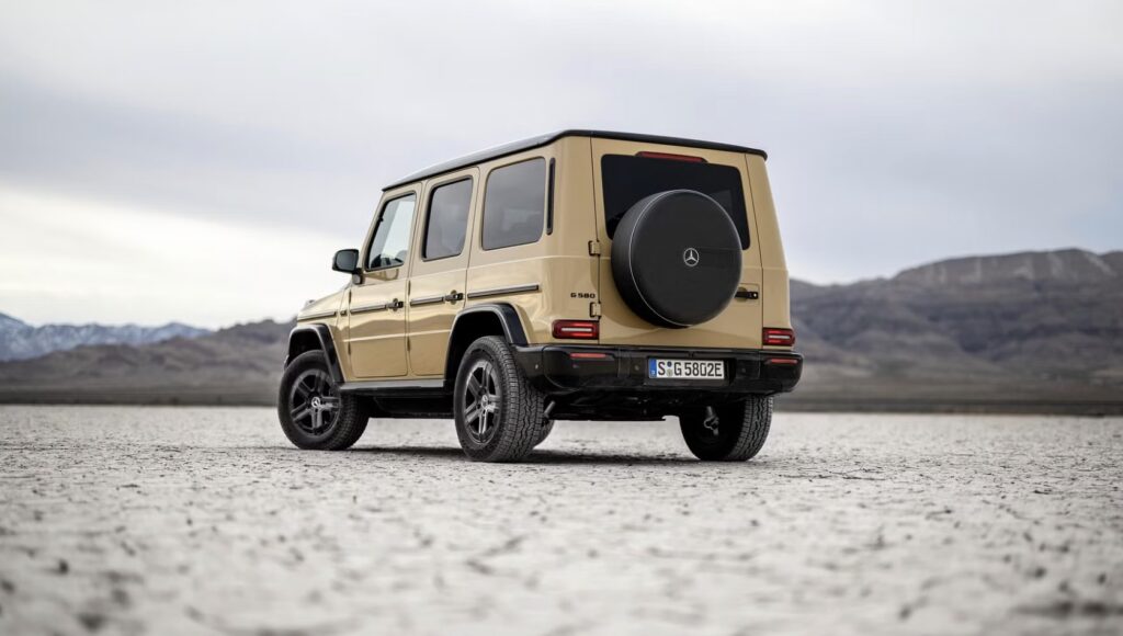Then it happened: The all-new Mercedes G-Class gets an electric motor