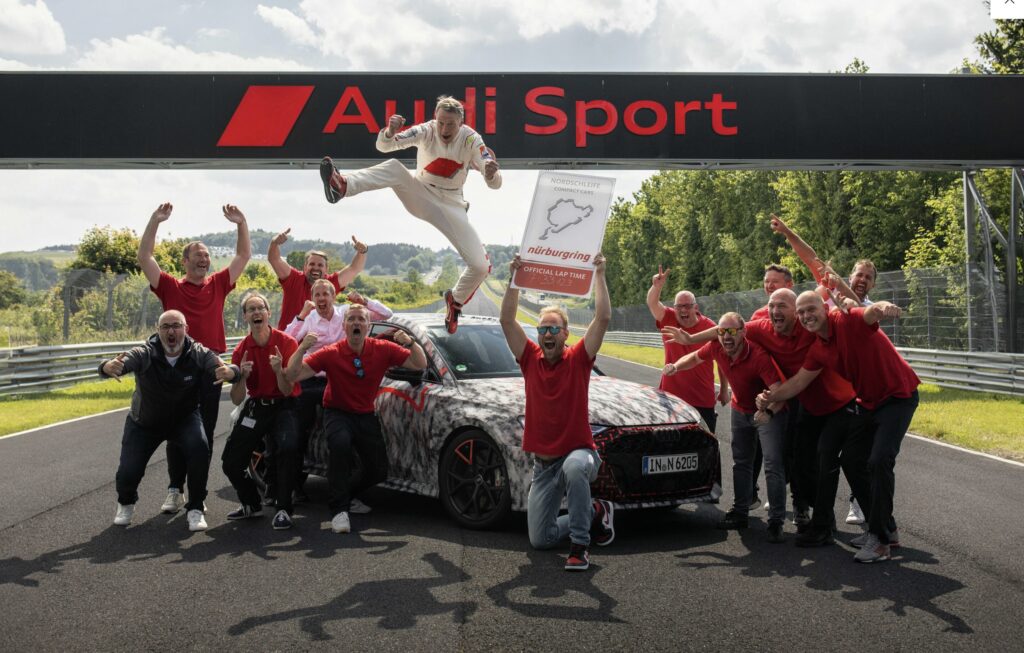 Ny banerekord: Audi RS 3 imponerer på Nürburgring