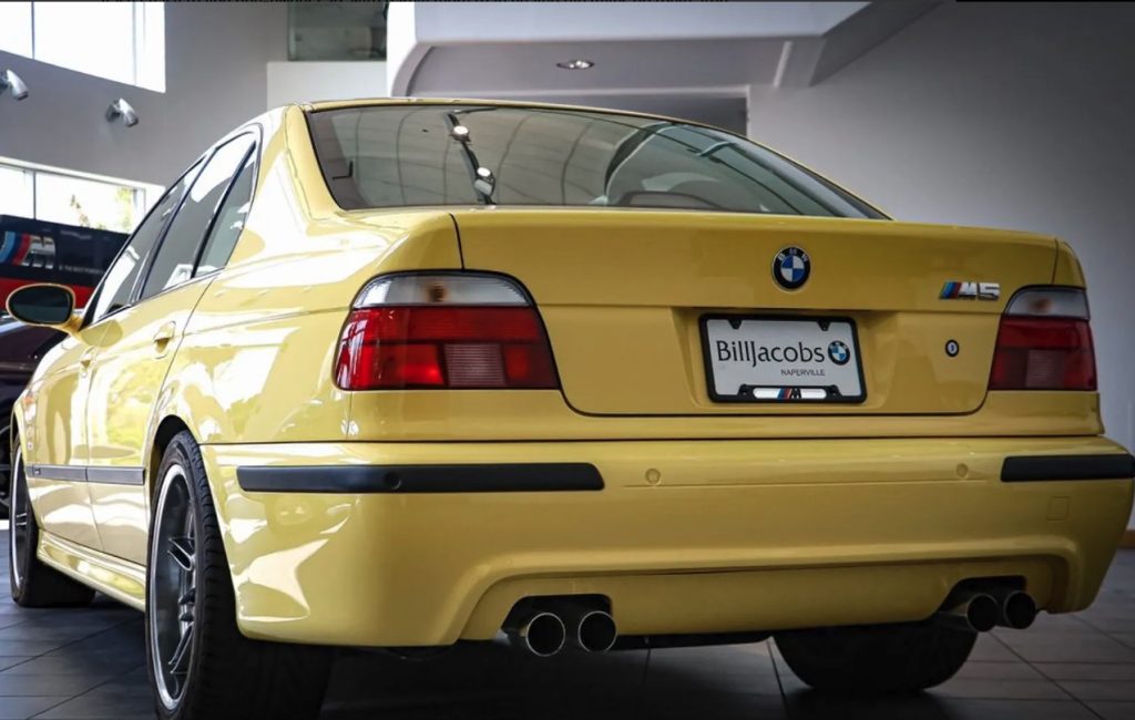 Er det her E39 M5'eren med verdens laveste kilometertal?